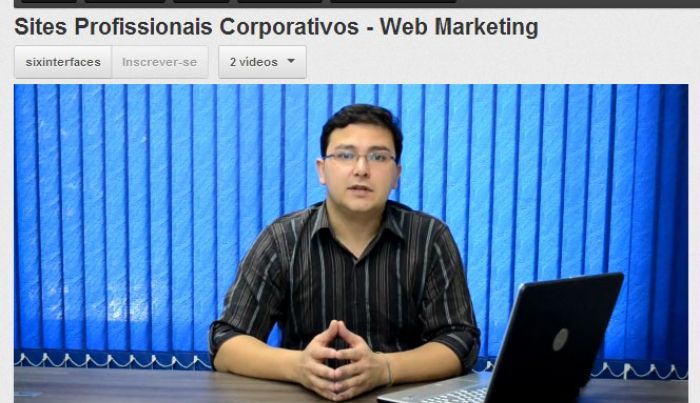 VÍDEO – SITES PROFISSIONAIS CORPORATIVOS